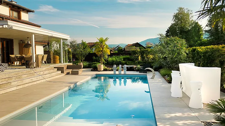 Sacher Garten Poolbau